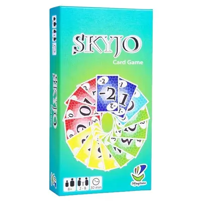 Skyjo Action Card Game for Family Parties, Brain Training