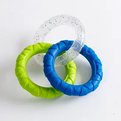 Dog Tug Ring Chew-Resistant Interactive Toy for Small, Medium and Large Dogs - 11