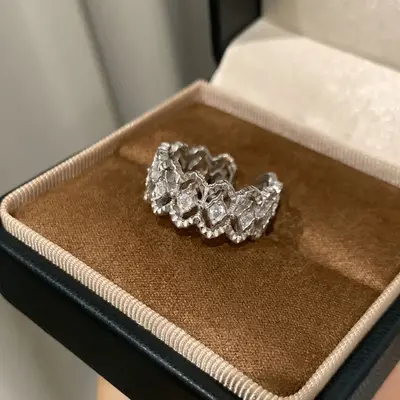 Damenring 18 Karat Silber - 9