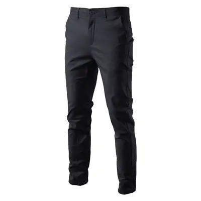 2024 Autumn Winter High Quality Men's Casual Pants Foreign Trade Breathable Men's Bottoms Youth Business Versatile Cotton Long Pants Wholesale