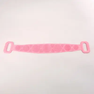 Sırt ovma için silikon banyo havlusu, sırt ovma için uzun şerit banyo aleti, erkekler ve kadınlar için güçlü çift taraflı peeling havlusu. - 12