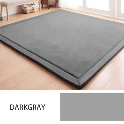 Japon tarzı kalın sünger yer minderi, tatami yer yatağı, çocuklar için sürünme minderi - 8