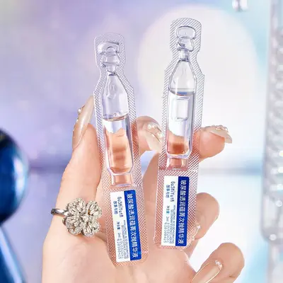 Hikayesi ve Onun Hyaluronik Asit Nemlendiricili, Aydınlatıcı ve Yumuşatıcı Tek Kullanımlık Esans Ürünü, Yüz İçin Nemlendirici Serum
