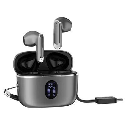 Bluetooth-Sport-In-Ear-Kopfhörer mit aktiver Geräuschunterdrückung, hochklarer Sprachqualität, digitaler Anzeige und extralanger Akkulaufzeit A9Pro