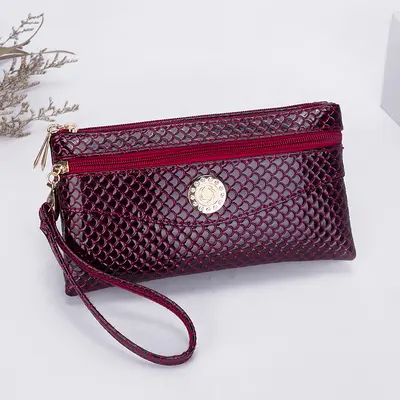Daiouya New Crossbody Clutch Korean Style Women's Dual-Use Small Bag Double Zip Multi-Functional Women's Phone Bag - 12