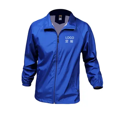 Men's winter workwear jacket with custom logo print, long sleeve - 11