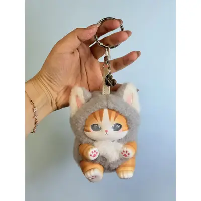 Mofusand Shark Cat Blind Box Vinyl Plush Figure Keychain - 7