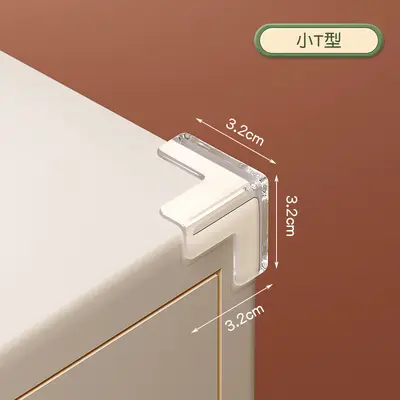 Transparenter Eckschutz für Kinder, weiche PVC-Kantenabdeckung für Couchtisch und Möbel - 9