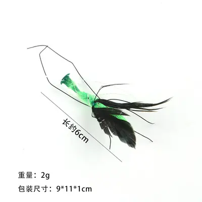 Z亚马逊新款猫猫玩具逗猫棒替换多样性小飞虫替换头宠物猫咪用品 - 13