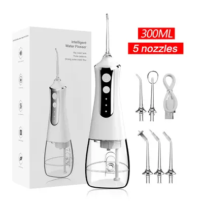 Electric Water Flosser Portable Dental Water Jet USB Rechargeable L8 L10 - 13