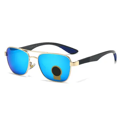 Classic Round Double Bridge Glass Lens Sunglasses, Model 82005 - 8