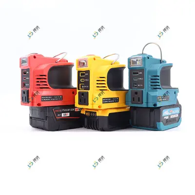 Makita-Stil Lithium-Akku-Wechselrichter, 21V auf 110V - 6