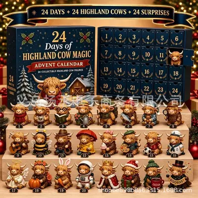 Highland Cow Magic Advent Calendar