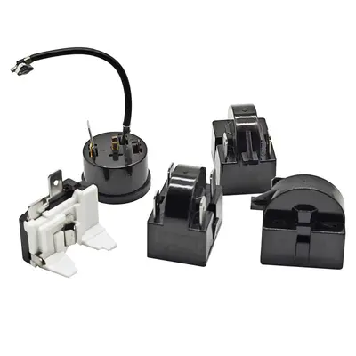 Kühlschrank-Kompressor PTC-Anlasser-Schutzrelais-Set, QP2-12 / 15 / 22