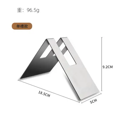 Edelstahl-Filterhalter im Fächerdesign für V60 - 6