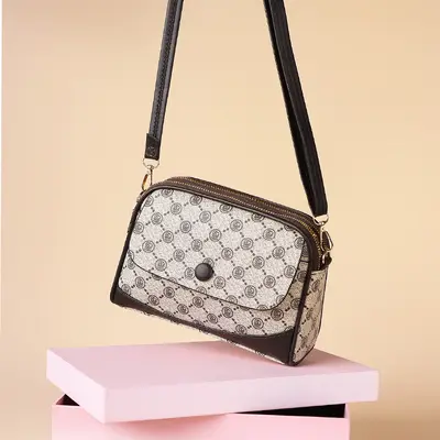 Shiling Ledertaschen Umhängetasche hochwertige Muschelform Handtasche modisch elegant mittelalte Frauentasche Nischen-Design praktische Mama-Schultertasche - 12