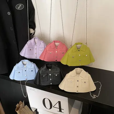 Women's Crossbody Bag with Chain Strap, Personalized Design