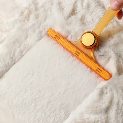 Double-Sided Silicone Electrostatic Hair Remover Brush