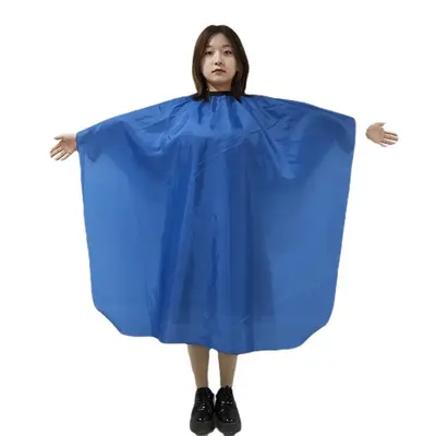 Rutschfester Friseurumhang aus Polyester-Taft