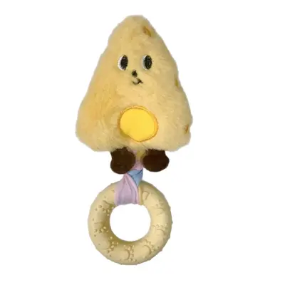 Squeaky Dog Toy with TPR Chew Donut for Corgi and Bichon - 5