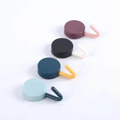 No-Drill Adhesive Wall Hooks, Damage-Free, Nail-Free
