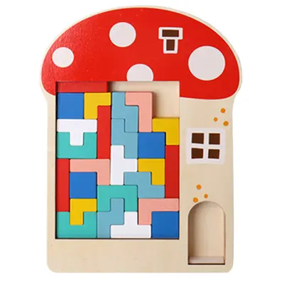 Tetris Holz-3D-Puzzle 3-6 Jahre - 7