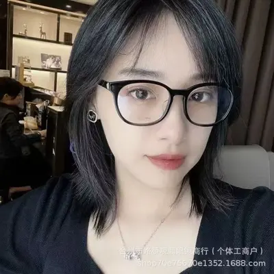 Capsule Series 111/F Oval Anti-Blue Light Myopia Glasses