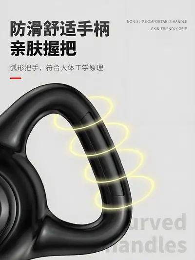 实心竞技壶铃男士家用健身器材女生6kg居家锻炼20kg深蹲提壶哑铃