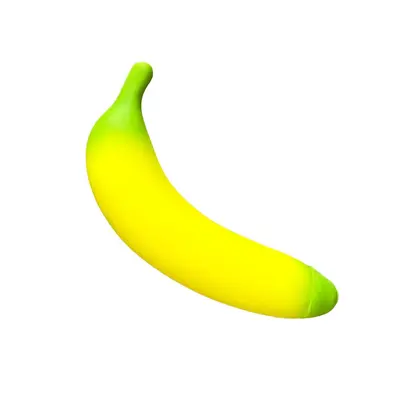 Durable Squeaky Banana Dog Toy for Teething - 6