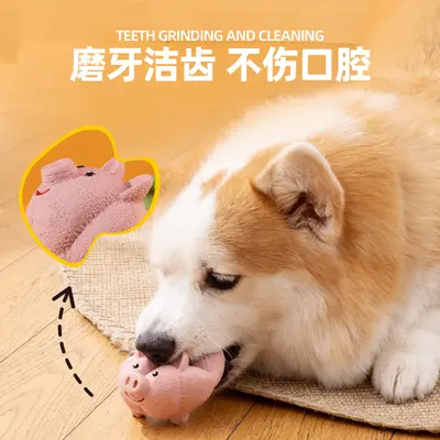 Durable Latex Squeaky Dog Toy for Small and Medium Breeds - 4