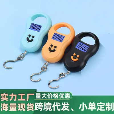 Hanging Scale Portable Scale High Precision Handheld Scale Portable Rechargeable Food Weighing Scale Electronic Household Scale Accurate Spring Scale