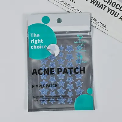 Star Hydrocolloid Acne Patch, Glitter Concealer, Lightweight - 9