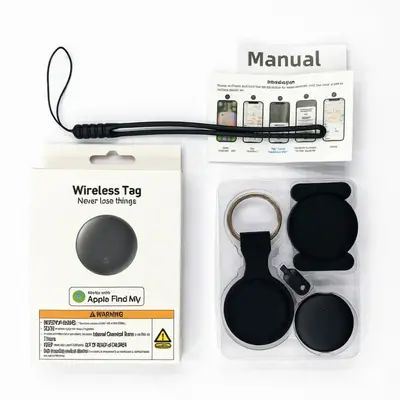 Universal Bluetooth-Tracker mit Magnet und wasserdichtem Design für Apple Find My und Android - Globaler Positionierer für Haustiere und Gegenstände - 9