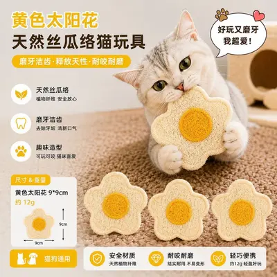 Lif Sünger Kedi Oyuncağı, Kedi Naneli, Diş Temizleme ve Kaşıma - 8