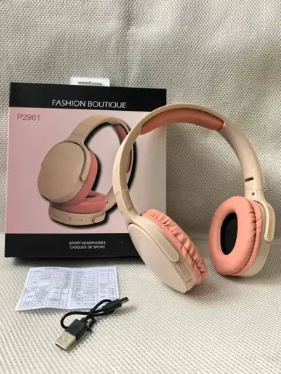 P2961 Over-Ear Bluetooth Headphones, Long Battery Life, Wireless Gaming Headset - 10