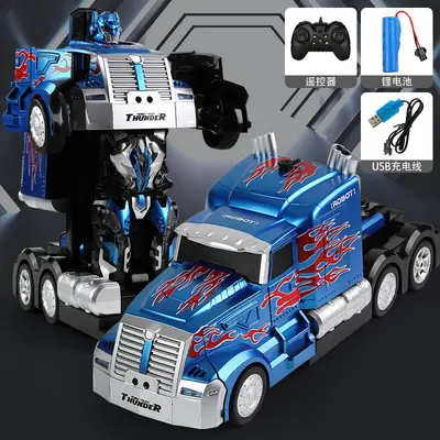 Gesture-Sensing Transforming RC Car Robot Toy for Kids - 7