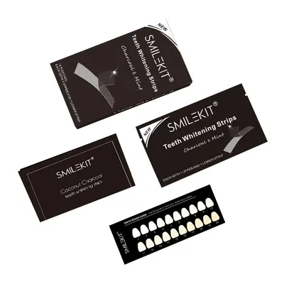 Bamboo Charcoal Teeth Whitening Strips, Activated Carbon - 3