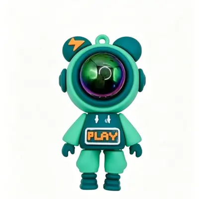 Cartoon Astronaut Keychain and Bag Charm - 8