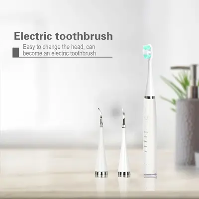 5-Speed Rechargeable Electric Toothbrush with Tartar Removal - 5