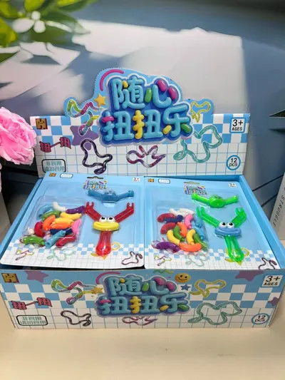 Cute Funny Cartoon Changeable Face Chubby Party Sticky Hand Sticky Palm Kids Toy Fun Parent-Child Interactive Toy - 9