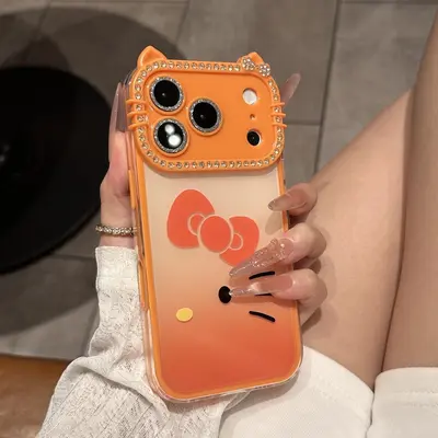 iPhone 17 Pro Max / 16 Pro / 15 Katzenohren Ombre Farbverlauf - 11
