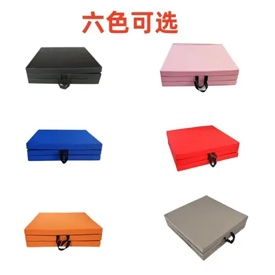 Thick Tri-Fold Fitness Mat, Multifunctional Yoga and Dance Mat, Foldable - 3