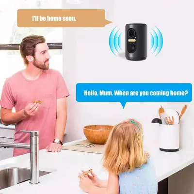WiFi güvenlik kamerası, ultra geniş açı, 2MP, pil destekli