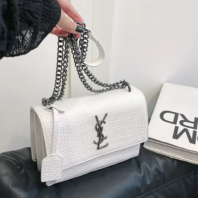 Women's 2026 Retro Chain Single-Shoulder Crossbody Bag - 4