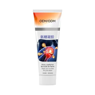小绿管运动品牌肌酸外用软骨素按摩膏膝盖舒缓代加工OEM小绿管