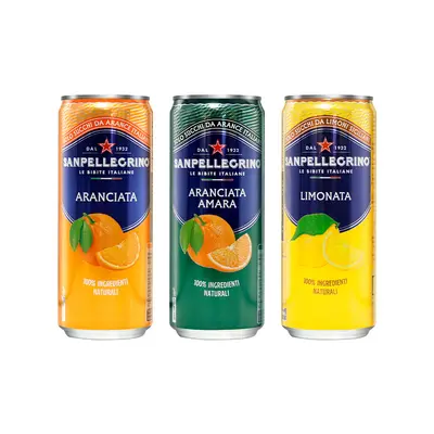 İtalyan San Pellegrino Meyveli Gazlı İçecek, 330ml x 24 Kutu