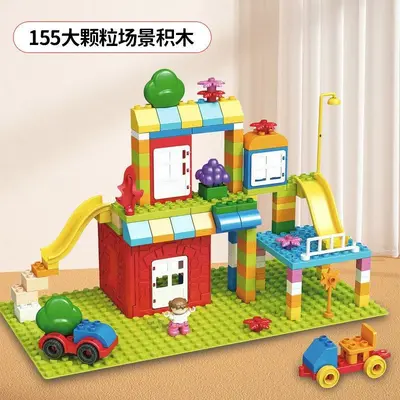 Large Building Blocks for Kids Aged 3 to 6, Educational Assembly Toy - 11