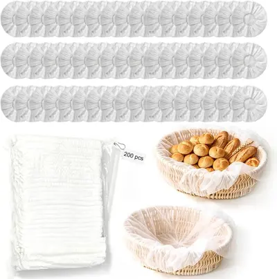 Ekmek fermentasyon kapağı 100 adet, elastik - 9