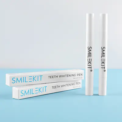 V34 Tooth Whitening Pen Set with Whitening Gel