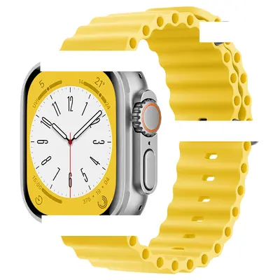 Translucent Ocean Band for Apple Ultra 4/S10/11, Stretch Clasp - 13